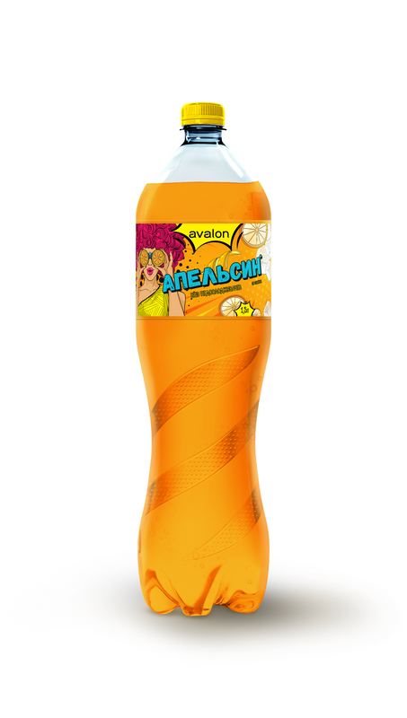 Вода солодка AVALON "зі см. АПЕЛЬСИНУ" 1,5 л